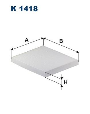 FILTRON K 1418 EAN: 5904608804181.