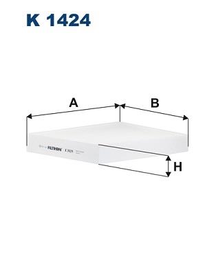 FILTRON K 1424 EAN: 5904608804242.