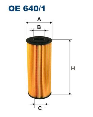 FILTRON OE 640/1 EAN: 5904608016409.