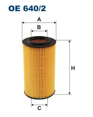FILTRON OE 640/2 EAN: 5904608026408.