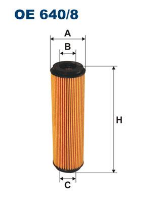 FILTRON OE 640/8 EAN: 5904608096401.