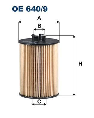 FILTRON OE 640/9 EAN: 5904608106407.