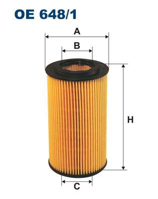 FILTRON OE 648/1 EAN: 5904608016485.