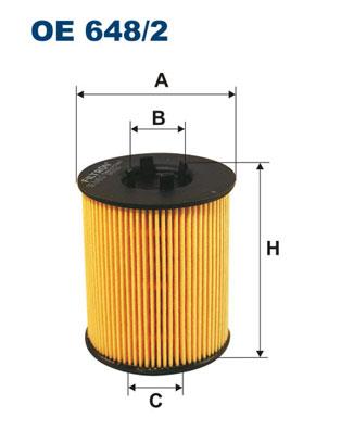 FILTRON OE 648/2 EAN: 5904608026484.