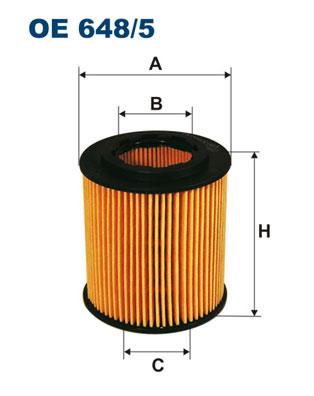 FILTRON OE 648/5 EAN: 5904608066480.