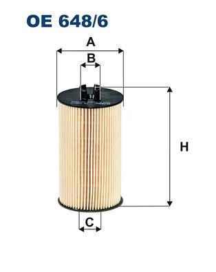 FILTRON OE 648/6 EAN: 5904608076489.