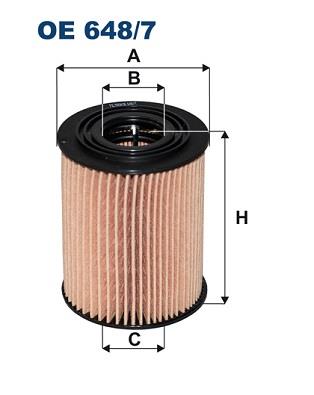 FILTRON OE 648/7 EAN: 5904608086488.