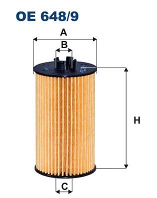 FILTRON OE 648/9 EAN: 5904608106483.