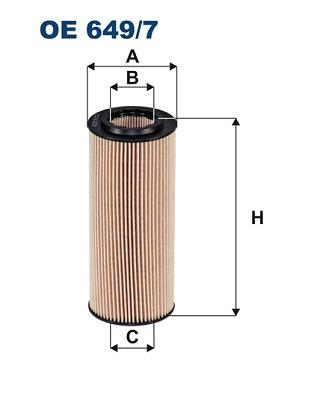FILTRON OE 649/7 EAN: 5904608086495.