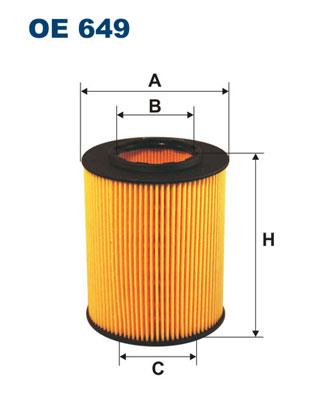 FILTRON OE 649 EAN: 5904608006493.