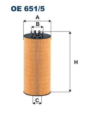 FILTRON OE 651/5 EAN: 5904608066510.