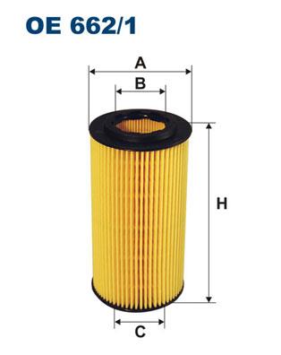 FILTRON OE 662/1 EAN: 5904608026620.