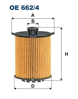 FILTRON OE 662/4 EAN: 5904608056627.
