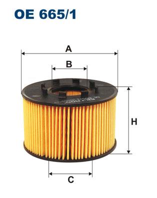 FILTRON OE 665/1 EAN: 5904608026651.