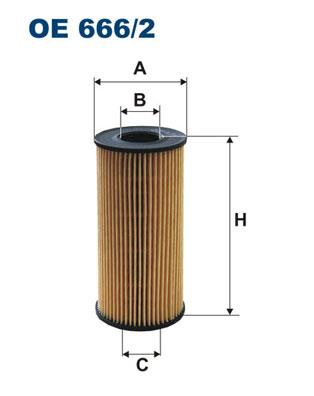 FILTRON OE 666/2 EAN: 5904608036667.