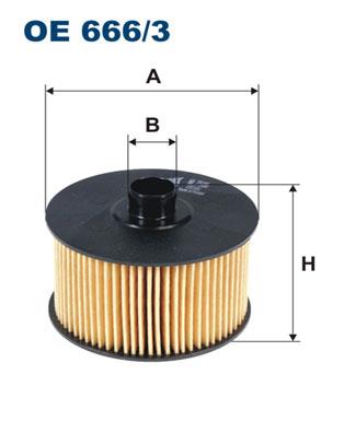 FILTRON OE 666/3 EAN: 5904608046666.