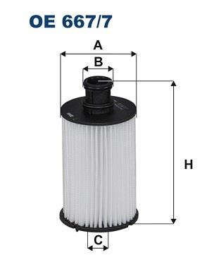 FILTRON OE 667/7 EAN: 5904608086679.