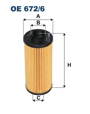 FILTRON OE 672/6 EAN: 5904608076724.