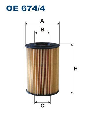 FILTRON OE 674/4 EAN: 5904608056740.