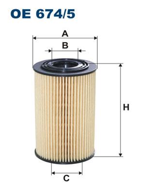 FILTRON OE 674/5 EAN: 5904608066749.
