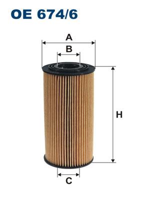 FILTRON OE 674/6 EAN: 5904608076748.