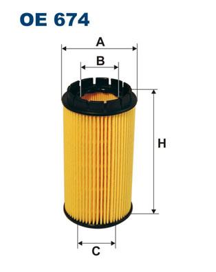 FILTRON OE 674 EAN: 5904608006745.
