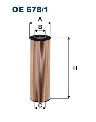 FILTRON OE 678/1 EAN: 5904608026781.