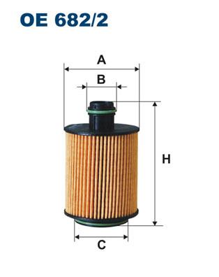 FILTRON OE 682/2 EAN: 5904608036827.