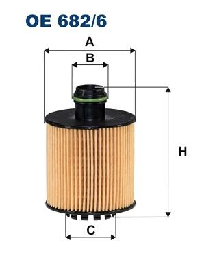 FILTRON OE 682/6 EAN: 5904608076823.