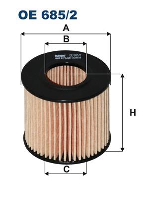 FILTRON OE 685/2 EAN: 5904608036858.