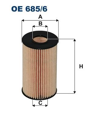 FILTRON OE 685/6 EAN: 5904608076854.