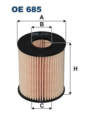 FILTRON OE 685 EAN: 5904608006851.