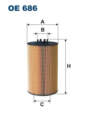 FILTRON OE 686 EAN: 5904608006868.
