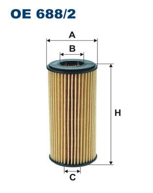 FILTRON OE 688/2 EAN: 5904608036889.