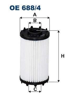 FILTRON OE 688/4 EAN: 5904608056887.
