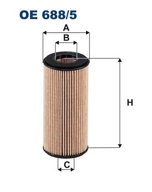 FILTRON OE 688/5 EAN: 5904608066886.