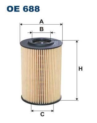 FILTRON OE 688 EAN: 5904608006882.