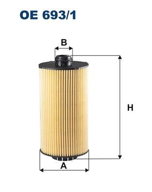 FILTRON OE 693/1 EAN: 5904608026934.