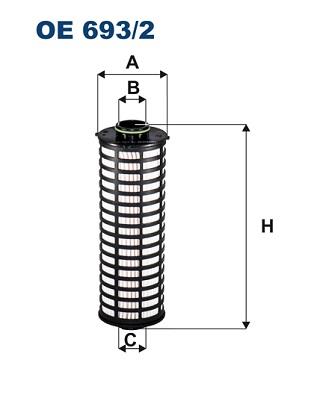 FILTRON OE 693/2 EAN: 5904608036933.