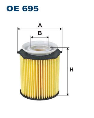 FILTRON OE 695 EAN: 5904608006950.