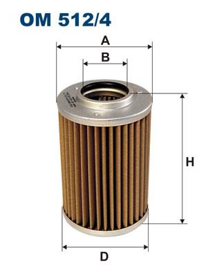 FILTRON OM 512/4 EAN: 5904608055125.