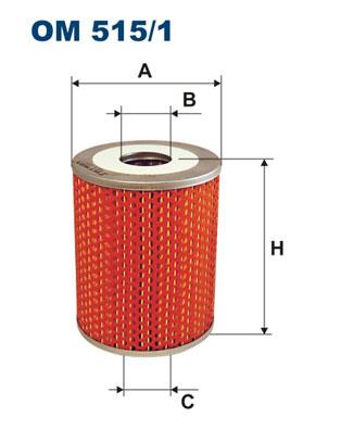 FILTRON OM 515/1 EAN: 5904608015150.
