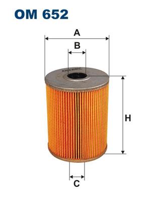 FILTRON OM 652 EAN: 5904608006523.