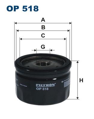 FILTRON OP 518 EAN: 5904608005182.