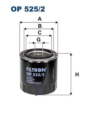 FILTRON OP 525/2 EAN: 5904608025258.