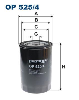 FILTRON OP 525/4 EAN: 5904608055255.