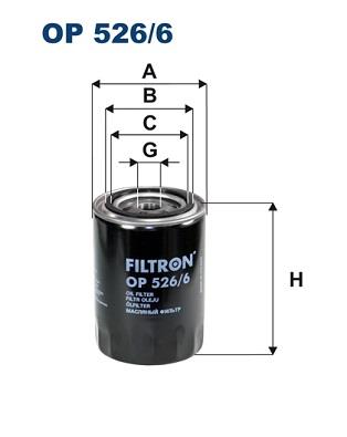 FILTRON OP 526/6 EAN: 5904608065261.