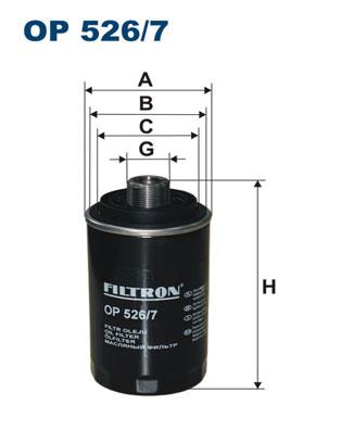 FILTRON OP 526/7 EAN: 5904608085269.