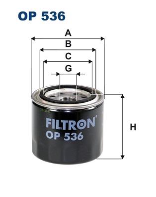 FILTRON OP 536 EAN: 5904608005366.