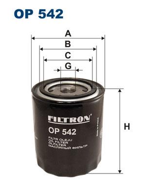 FILTRON OP 542 EAN: 5904608005427.